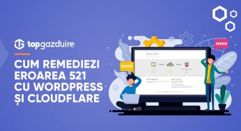 Cum remediezi eroarea 521 cu WordPress și Cloudflare