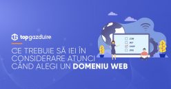 Ce trebuie să iei în considerare atunci când alegi un domeniu web